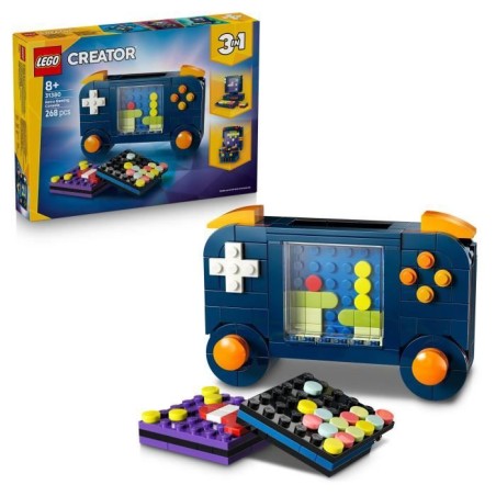 LEGO Creator 3-en-1 31380 La Console de Jeu Rétro - Jouet de Construc