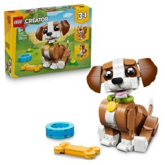 LEGO Creator 3-en-1 31382 Les Adorables Animaux : le Chiot Joueur - Je