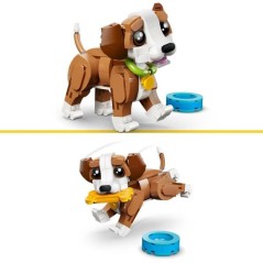 LEGO Creator 3-en-1 31382 Les Adorables Animaux : le Chiot Joueur - Je
