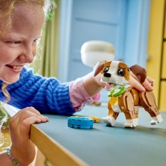 LEGO Creator 3-en-1 31382 Les Adorables Animaux : le Chiot Joueur - Je