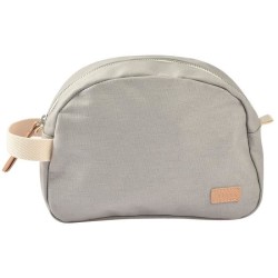 BEABA, Trousse de toilette bébé canvas gris perle
