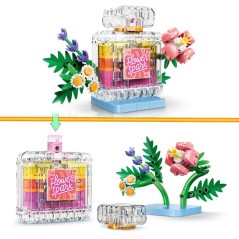 LEGO Creator 3-en-1 31383 Flacon de Parfum au Décor Floral - Jeu de C