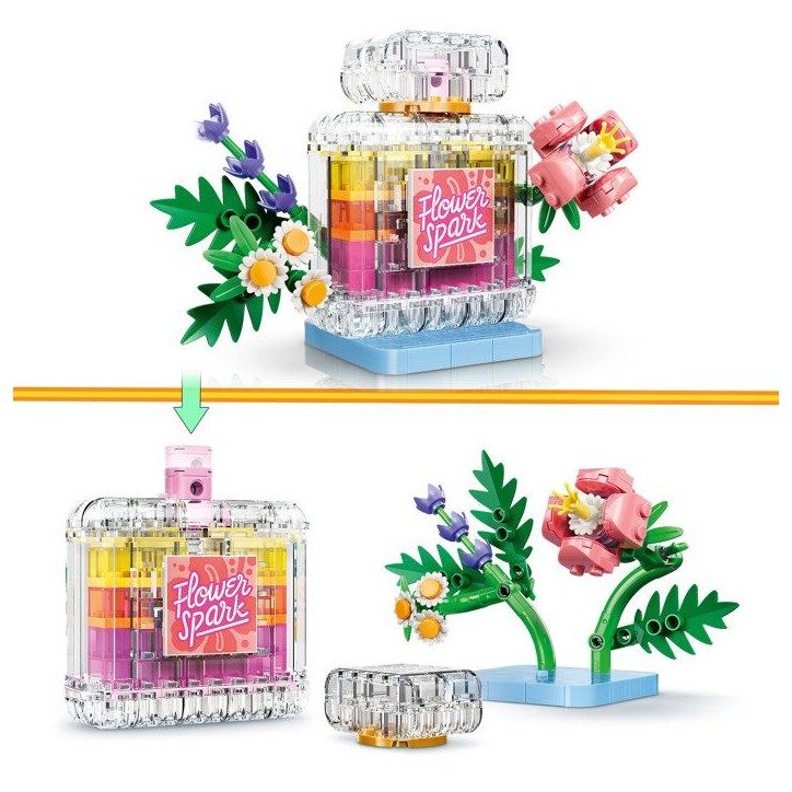 LEGO Creator 3-en-1 31383 Flacon de Parfum au Décor Floral - Jeu de Construction des 8 ans LEGO Creator 3-en-1 31383 Flacon de Parfum au Décor Floral - Jeu de Construction des 8 ans