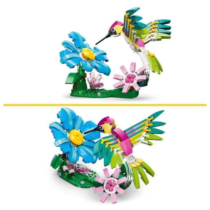LEGO Creator 3-en-1 31384 Animaux Sauvages : le Colibri Coloré - Jeu de Construction 8 ans LEGO Creator 3-en-1 31384 Animaux Sauvages : le Colibri Coloré - Jeu de Construction 8 ans