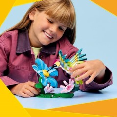 LEGO Creator 3-en-1 31384 Animaux Sauvages : le Colibri Coloré - Jeu