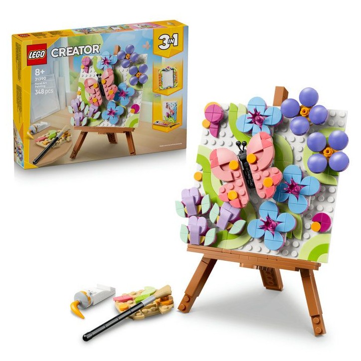 LEGO Creator 3-en-1 31390 Tableau Floral - Jeu de Construction des 8 ans - Décoration DIY LEGO Creator 3-en-1 31390 Tableau Floral - Jeu de Construction des 8 ans - Décoration DIY