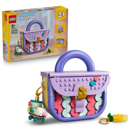 LEGO Creator 3-en-1 31391 Sac Fashion avec Rangement - Jouet de Constr