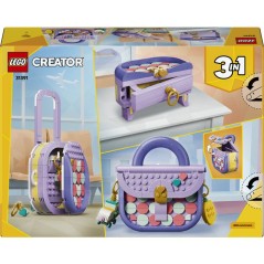 LEGO Creator 3-en-1 31391 Sac Fashion avec Rangement - Jouet de Constr
