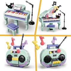 LEGO Creator 3-en-1 31392 Décoration Musicale : Piano et Chat - Jouet