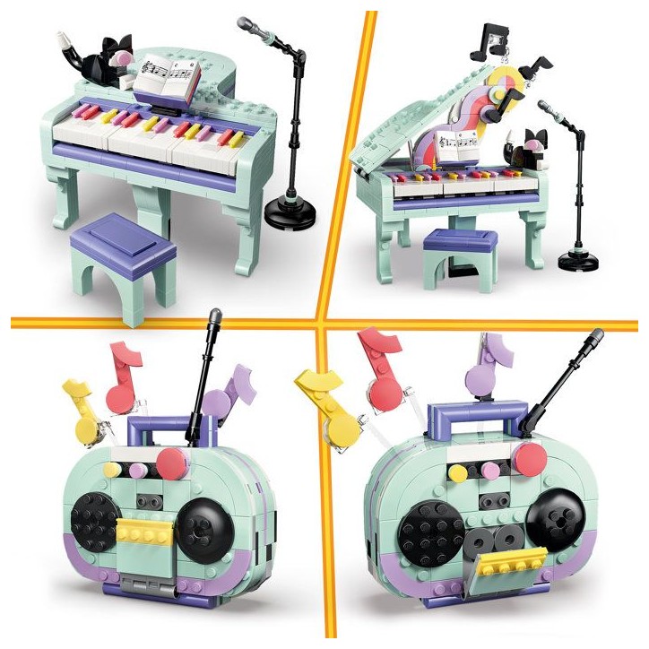LEGO Creator 3-en-1 31392 Décoration Musicale : Piano et Chat - Jouet des 9 ans - Cadeau LEGO Creator 3-en-1 31392 Décoration Musicale : Piano et Chat - Jouet des 9 ans - Cadeau