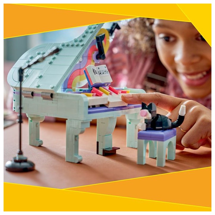 LEGO Creator 3-en-1 31392 Décoration Musicale : Piano et Chat - Jouet des 9 ans - Cadeau LEGO Creator 3-en-1 31392 Décoration Musicale : Piano et Chat - Jouet des 9 ans - Cadeau