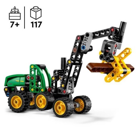 LEGO Technic 42218 L'Abatteuse John Deere 1470H - Jouet de Construction des 7 ans - Cadeau