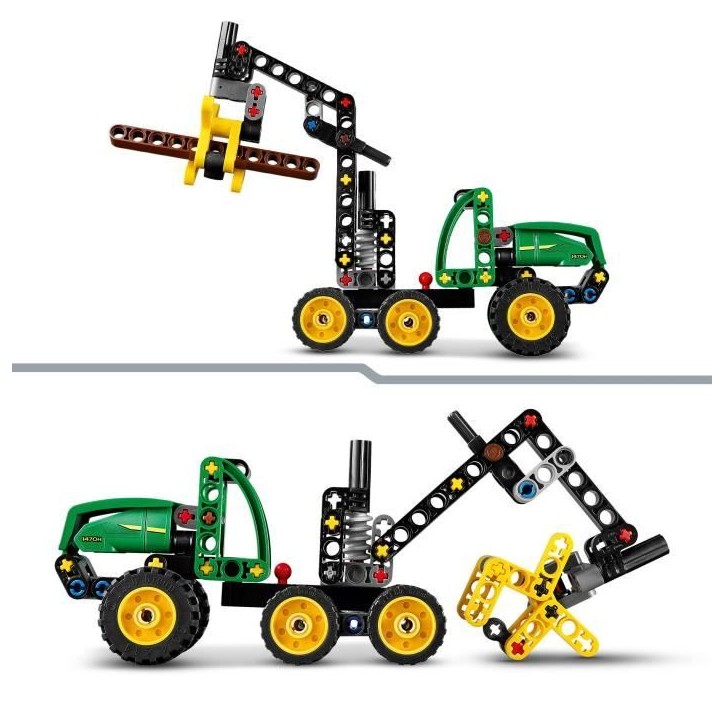 LEGO Technic 42218 L'Abatteuse John Deere 1470H - Jouet de Construction des 7 ans - Cadeau LEGO Technic 42218 L'Abatteuse John Deere 1470H - Jouet de Construction des 7 ans - Cadeau