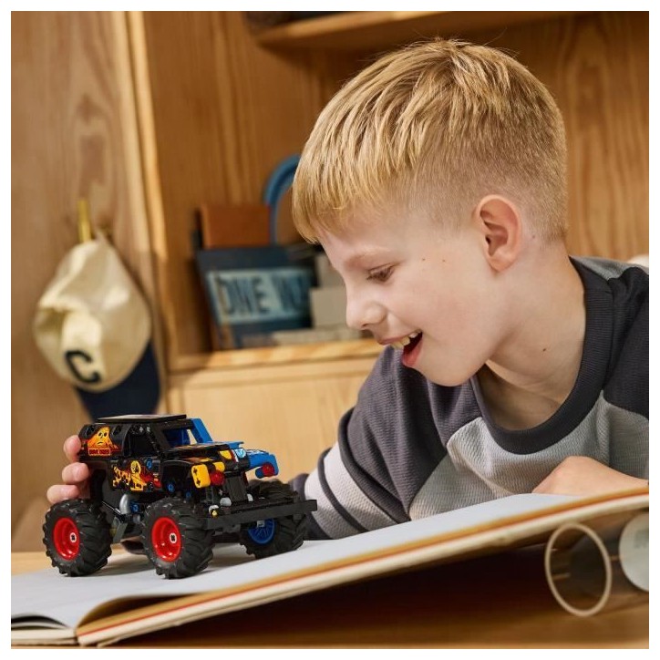 LEGO Technic 42219 Monster Jam Grave Digger - Feu et Glace - Jeu de Construction des 7 ans LEGO Technic 42219 Monster Jam Grave Digger - Feu et Glace - Jeu de Construction des 7 ans