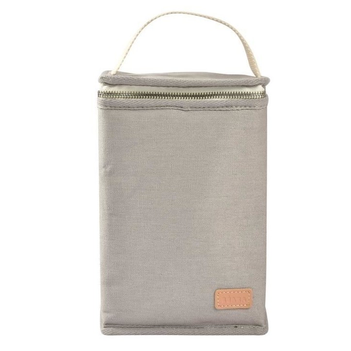 BEABA, Pochette repas bébé, isotherme, gris perle
