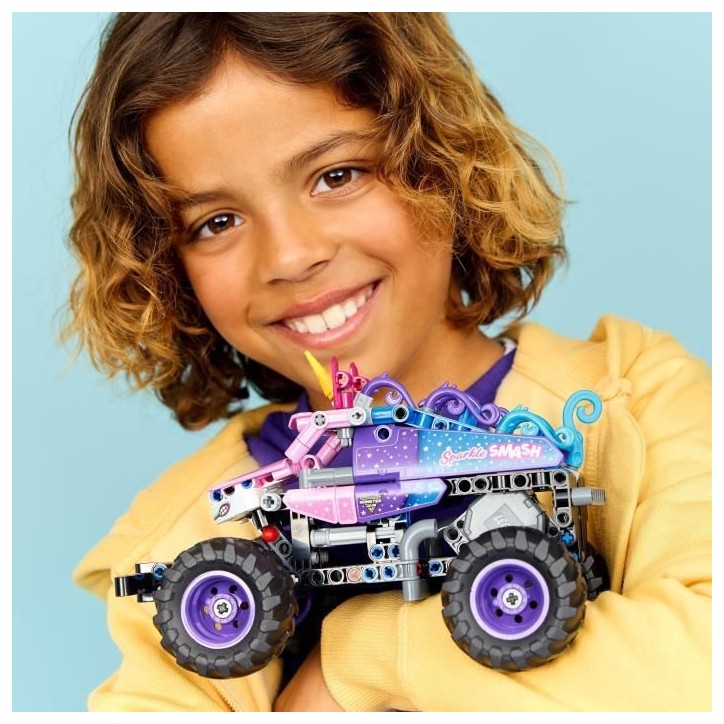 LEGO Technic 42220 Monster Jam Sparkle Smash a Rétrofriction - Jouet Camion des 7 ans LEGO Technic 42220 Monster Jam Sparkle Smash a Rétrofriction - Jouet Camion des 7 ans