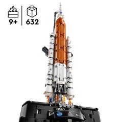 LEGO Technic 42221 La Fusée SLS NASA Artemis - Jeu Interactif STEM des 9 ans - Idée Cadeau - Set de construction