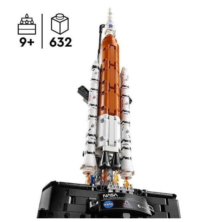 LEGO Technic 42221 La Fusée SLS NASA Artemis - Jeu Interactif STEM des 9 ans - Idée Cadeau - Set de construction LEGO Technic 42221 La Fusée SLS NASA Artemis - Jeu Interactif STEM des 9 ans - Idée Cadeau - Set de construction