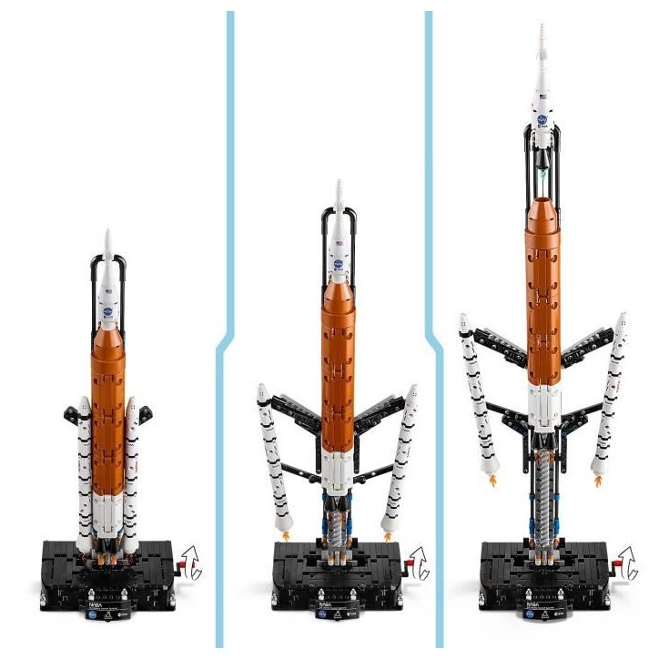 LEGO Technic 42221 La Fusée SLS NASA Artemis - Jeu Interactif STEM des 9 ans - Idée Cadeau - Set de construction LEGO Technic 42221 La Fusée SLS NASA Artemis - Jeu Interactif STEM des 9 ans - Idée Cadeau - Set de construction