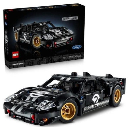 LEGO Technic 42223 La Voiture de Course 1966 Ford GT40 MKII - Set pour