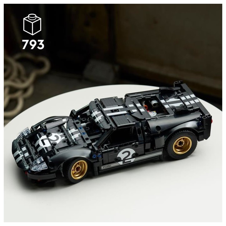 LEGO Technic 42223 La Voiture de Course 1966 Ford GT40 MKII - Set pour Adulte - Maquette LEGO Technic 42223 La Voiture de Course 1966 Ford GT40 MKII - Set pour Adulte - Maquette