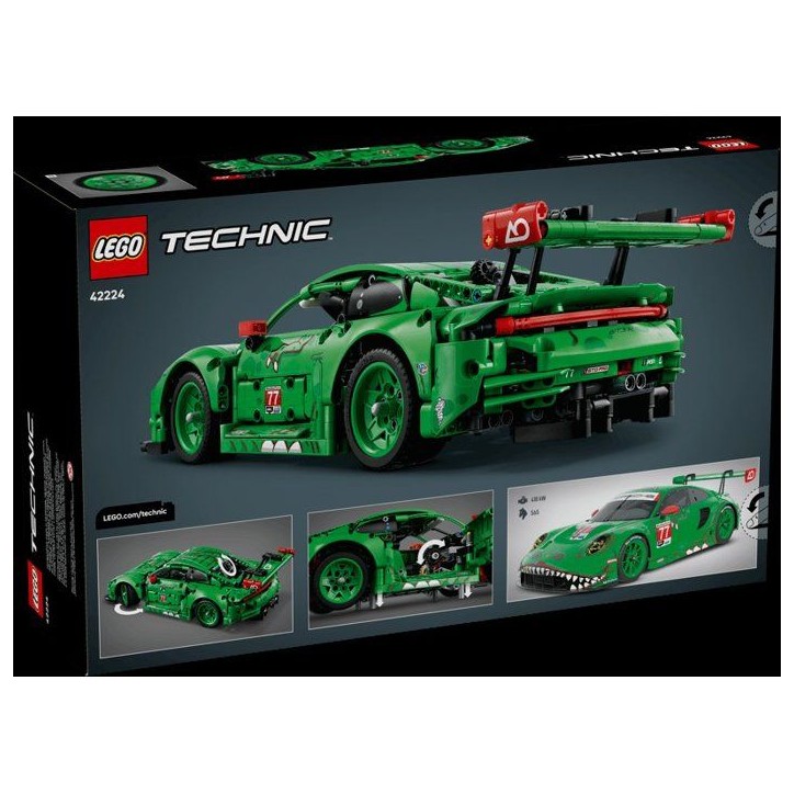 LEGO Technic 42224 Voiture Porsche 911 GT3 R REXY AO Racing - Jouet des 11 ans - Cadeau LEGO Technic 42224 Voiture Porsche 911 GT3 R REXY AO Racing - Jouet des 11 ans - Cadeau