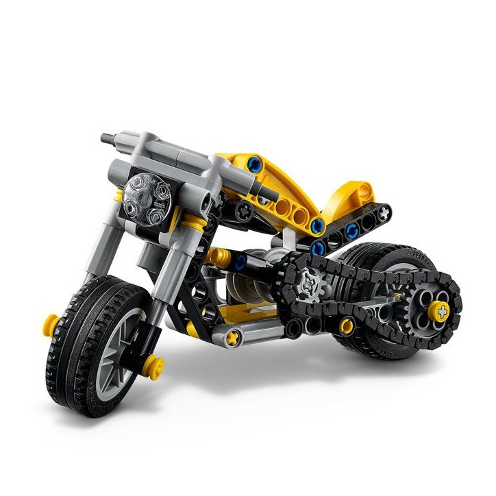 LEGO Technic 42225 Moto Jaune - Jouet de Construction 7 ans - Idée Cadeau Garçon ou Fille LEGO Technic 42225 Moto Jaune - Jouet de Construction 7 ans - Idée Cadeau Garçon ou Fille
