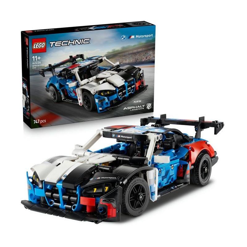 LEGO Technic 42226 Voiture de Course BMW M4 GT3 EVO - Jeu de Construct