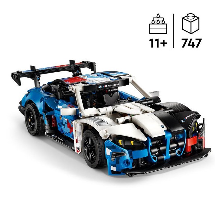 LEGO Technic 42226 Voiture de Course BMW M4 GT3 EVO - Jeu de Construction 11 ans - Cadeau LEGO Technic 42226 Voiture de Course BMW M4 GT3 EVO - Jeu de Construction 11 ans - Cadeau