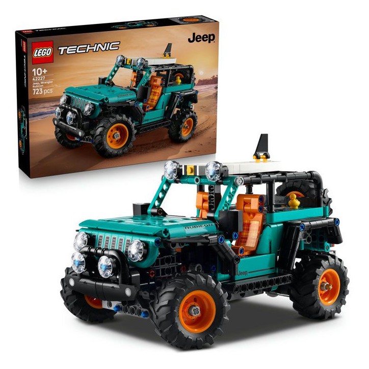 LEGO Technic 42227 SUV Jeep Wrangler Rubicon - Jouet de Construction des 10 ans - Cadeau LEGO Technic 42227 SUV Jeep Wrangler Rubicon - Jouet de Construction des 10 ans - Cadeau
