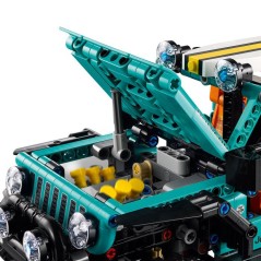 LEGO Technic 42227 SUV Jeep Wrangler Rubicon - Jouet de Construction des 10 ans - Cadeau