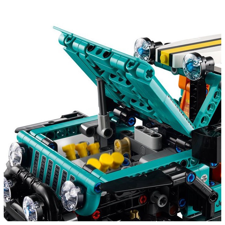LEGO Technic 42227 SUV Jeep Wrangler Rubicon - Jouet de Construction des 10 ans - Cadeau LEGO Technic 42227 SUV Jeep Wrangler Rubicon - Jouet de Construction des 10 ans - Cadeau