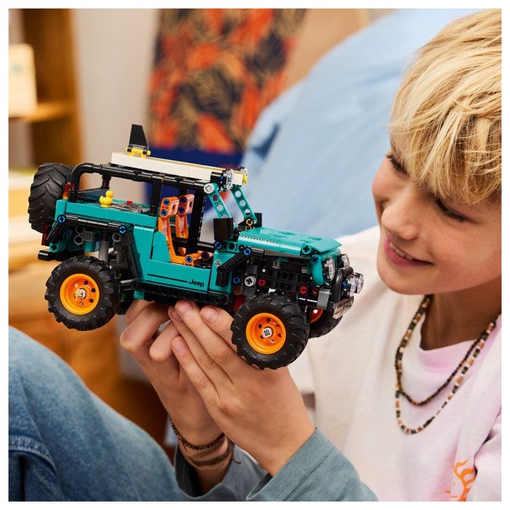 LEGO Technic 42227 SUV Jeep Wrangler Rubicon - Jouet de Construction des 10 ans - Cadeau LEGO Technic 42227 SUV Jeep Wrangler Rubicon - Jouet de Construction des 10 ans - Cadeau