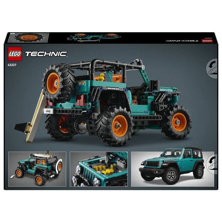 LEGO Technic 42227 SUV Jeep Wrangler Rubicon - Jouet de Construction des 10 ans - Cadeau LEGO Technic 42227 SUV Jeep Wrangler Rubicon - Jouet de Construction des 10 ans - Cadeau
