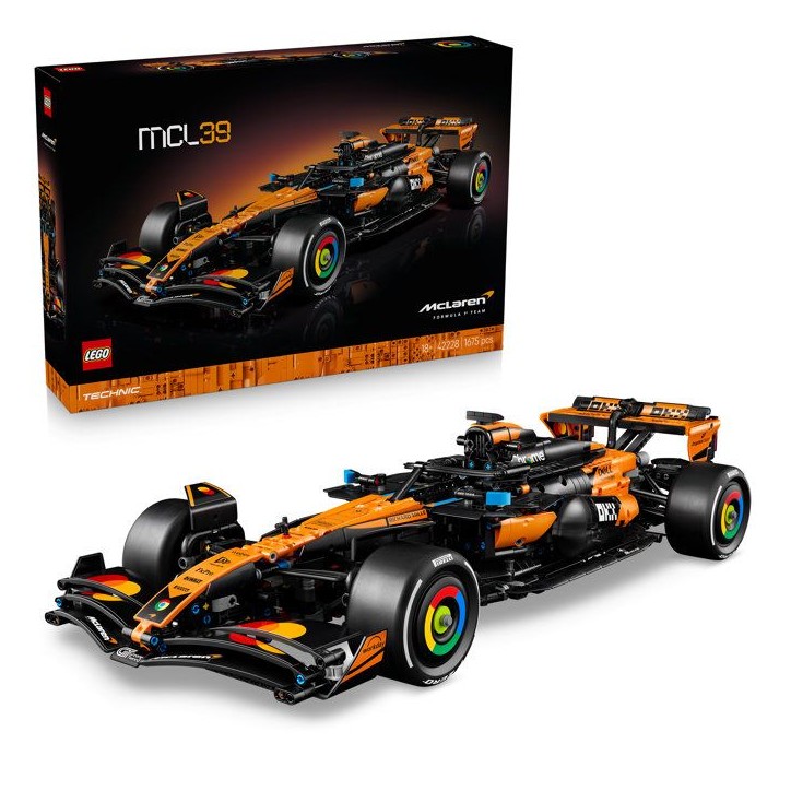 LEGO Technic 42228 Voiture McLaren MCL39 F1 - Set pour Adulte - Maquette de F1 - Cadeau LEGO Technic 42228 Voiture McLaren MCL39 F1 - Set pour Adulte - Maquette de F1 - Cadeau