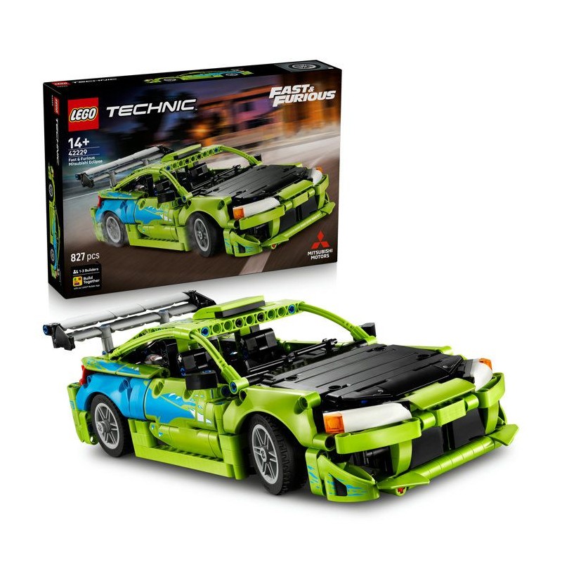 LEGO Technic 42229 Voiture Mitsubishi Eclipse de Fast and Furious - Jo