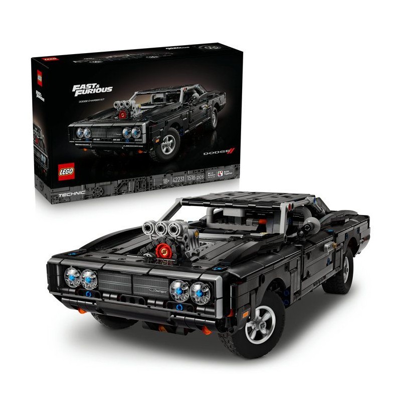 LEGO Technic 42231 Voiture Dodge Charger R/T de Fast and Furious - Set
