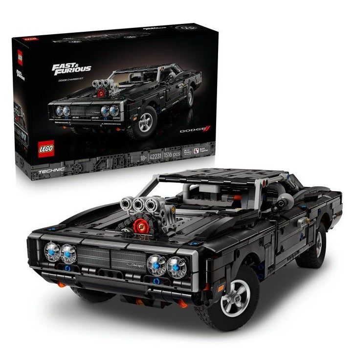 LEGO Technic 42231 Voiture Dodge Charger R/T de Fast and Furious - Set Collector Adulte