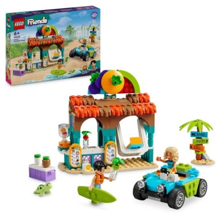 LEGO Friends 42625 Le bar a smoothies de la plage - Set boissons pour