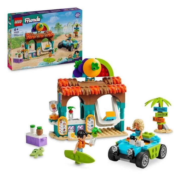 LEGO Friends 42625 Le bar a smoothies de la plage - Set boissons pour filles et garçons LEGO Friends 42625 Le bar a smoothies de la plage - Set boissons pour filles et garçons