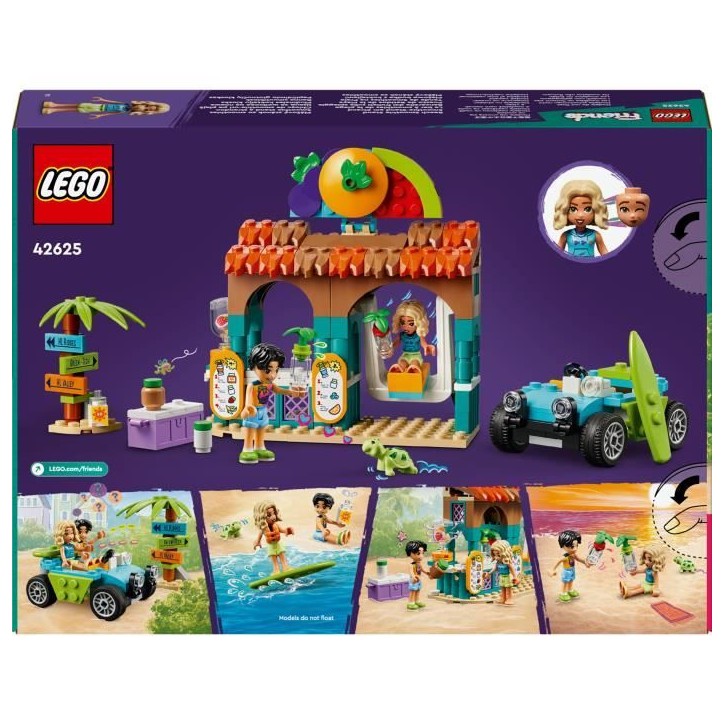 LEGO Friends 42625 Le bar a smoothies de la plage - Set boissons pour filles et garçons LEGO Friends 42625 Le bar a smoothies de la plage - Set boissons pour filles et garçons