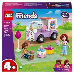 LEGO Friends 42675 La Voiture Licorne - Jouet des 4 ans - Motricité F