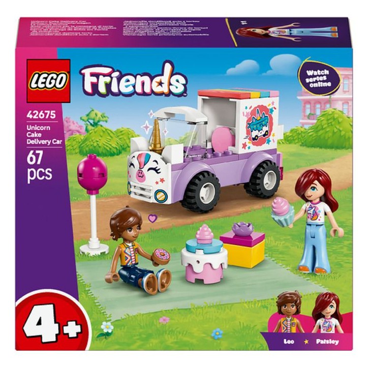 LEGO Friends 42675 La Voiture Licorne - Jouet des 4 ans - Motricité Fine - Idée de Cadeau LEGO Friends 42675 La Voiture Licorne - Jouet des 4 ans - Motricité Fine - Idée de Cadeau