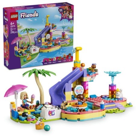 LEGO Friends 42676 Une Fabuleuse Journée au Parc Aquatique - Jouet Mi