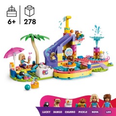 LEGO Friends 42676 Une Fabuleuse Journée au Parc Aquatique - Jouet Miniature 6 ans - Déco