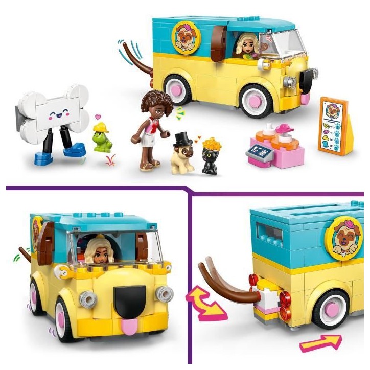 LEGO Friends 42678 Le Van d'Accessoires pour Animaux - Jouet de Construction des 6 ans LEGO Friends 42678 Le Van d'Accessoires pour Animaux - Jouet de Construction des 6 ans