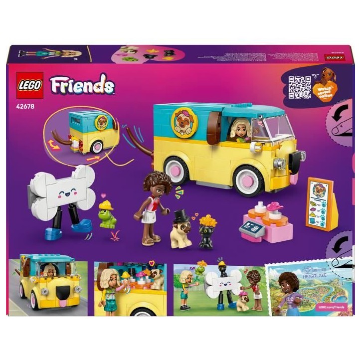 LEGO Friends 42678 Le Van d'Accessoires pour Animaux - Jouet de Construction des 6 ans LEGO Friends 42678 Le Van d'Accessoires pour Animaux - Jouet de Construction des 6 ans