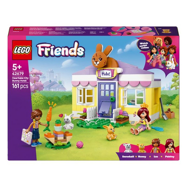 LEGO Friends 42679 L'Hôtel des Lapins de Heartlake City - Jouet de Construction des 5 ans LEGO Friends 42679 L'Hôtel des Lapins de Heartlake City - Jouet de Construction des 5 ans