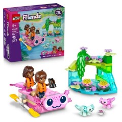 LEGO Friends 42681 Le Bateau d'Aventures Axolotl - Jeu de Construction