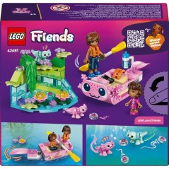 LEGO Friends 42681 Le Bateau d'Aventures Axolotl - Jeu de Construction